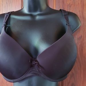 NWOT Angelina Black 42 DDD 4 hook Bra